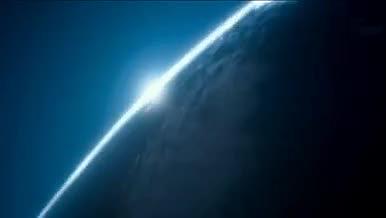 大气地球拉远宇宙开场片头背景视频的预览图